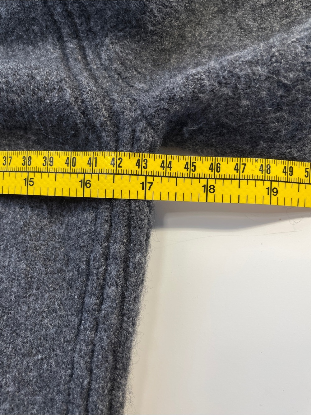 J. Crew Women's Merino Wool Blend Charcoal Gray Turtleneck Sweater Size Small - Picture 6 of 7